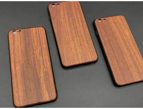 Протиударний дерев'яний чохол для телефону iPhone 6/6s PLUS 