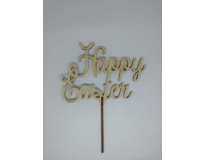 Топер Happy Easter. 22*17см. 5шт/уп.