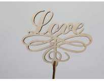 Топер Love. 20,5 х 15 см. 5шт/уп.