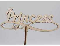Топер Princess. 14,5 х 15 см. 5шт/уп.