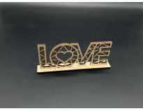 Дерев'яні заготовки з фанери. LOVE. 13х6см