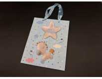 Подарунковий пакет. BABY SHOWER. 18х23х8см