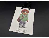 Подарунковий пакет. Lat's Party. 18х23х8см