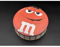 Подарункова шкатулка. M&M’s. Червоний колір. 20х6см