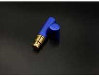 Портативний міні-флакон для парфумів для подорожей. Цвет синий. 83х19мм / 5мл