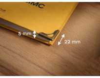 Куточок для папок меню. 22х22х5мм