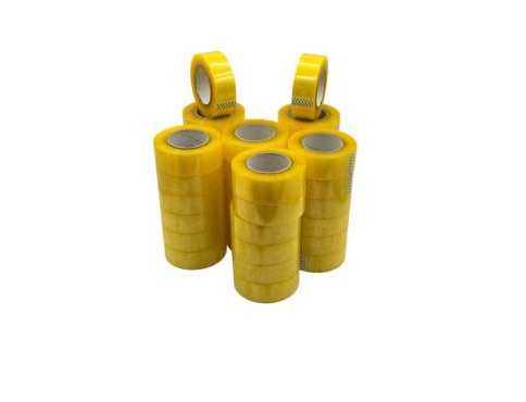 Скотч поліпропіленовий клейкий Yellowish 45*50-45мкм.