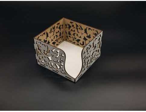 Серветниця. 13,5х13,5х9см
