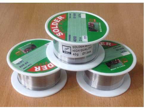 Олово для пайки Solder 40g, 1.0мм