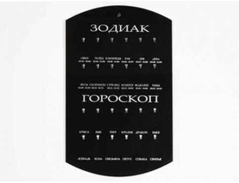 Стенд для амулетов Zodiacus - Horoscope Silver