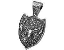 Кулон Священный Олень Серебрение Кулон Священный Олень Серебрение