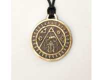 Амулет Космический Пожиратель Бронзовое покрытие